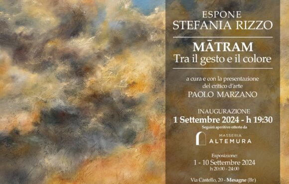 “MÃTRAM – Tra il gesto e il colore” di Stefania Rizzo 