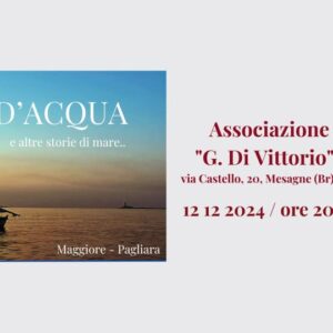 “SECCA D’ACQUA” concerto di VINCENZO MAGGIORE e GIANCARLO PAGLIARA