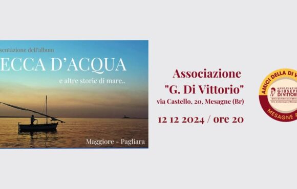 “SECCA D’ACQUA” concerto di VINCENZO MAGGIORE e GIANCARLO PAGLIARA