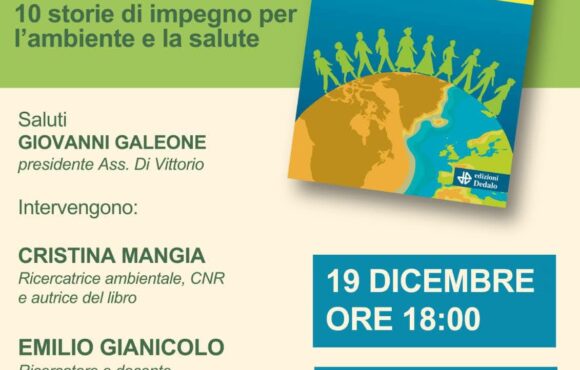 “Scienziate visionarie, 10 storie di impegno per l’ambiente e la salute”Un libro di Cristina Mangia e Sabrina Presto (edizioni Dedalo)